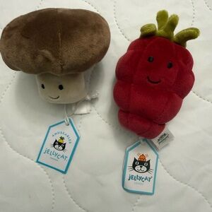 Jellycat Mushroom and Raspberry